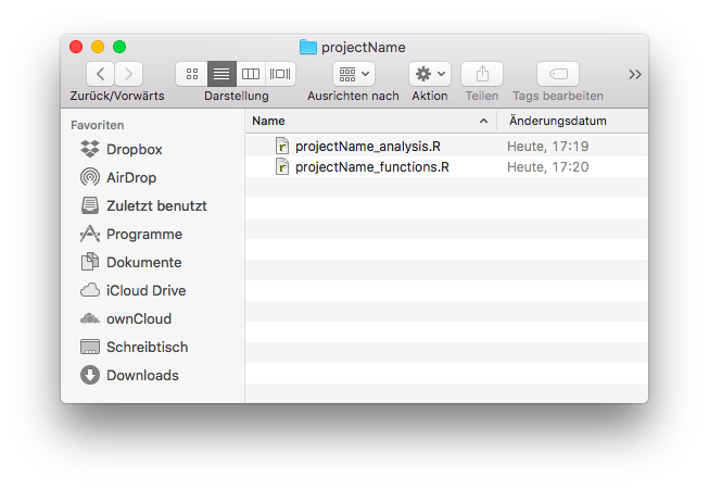 Exemplary simple Project Skeleton